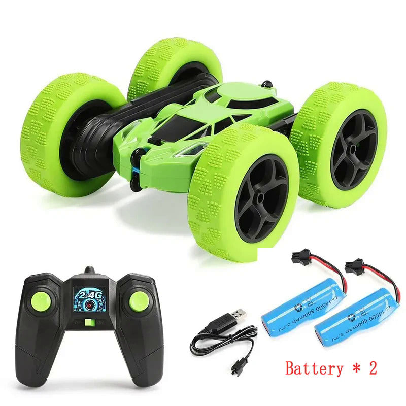 RC Stunt Car Children Double Sided Flip 2.4G Remote Control