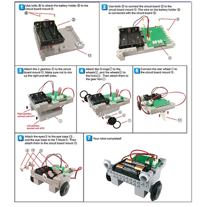 APP Intelligent Programming Automotive Remote Control Robot