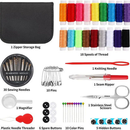 Sewing Kit Compact and Portable for Beginners and Professionals