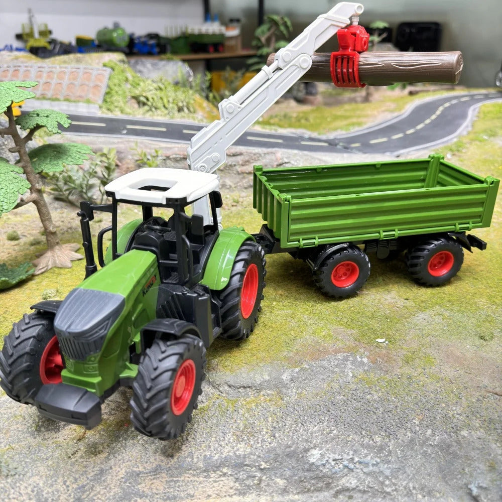 大型エンジニアリング車両トラクタープレイセット 1/24スケール